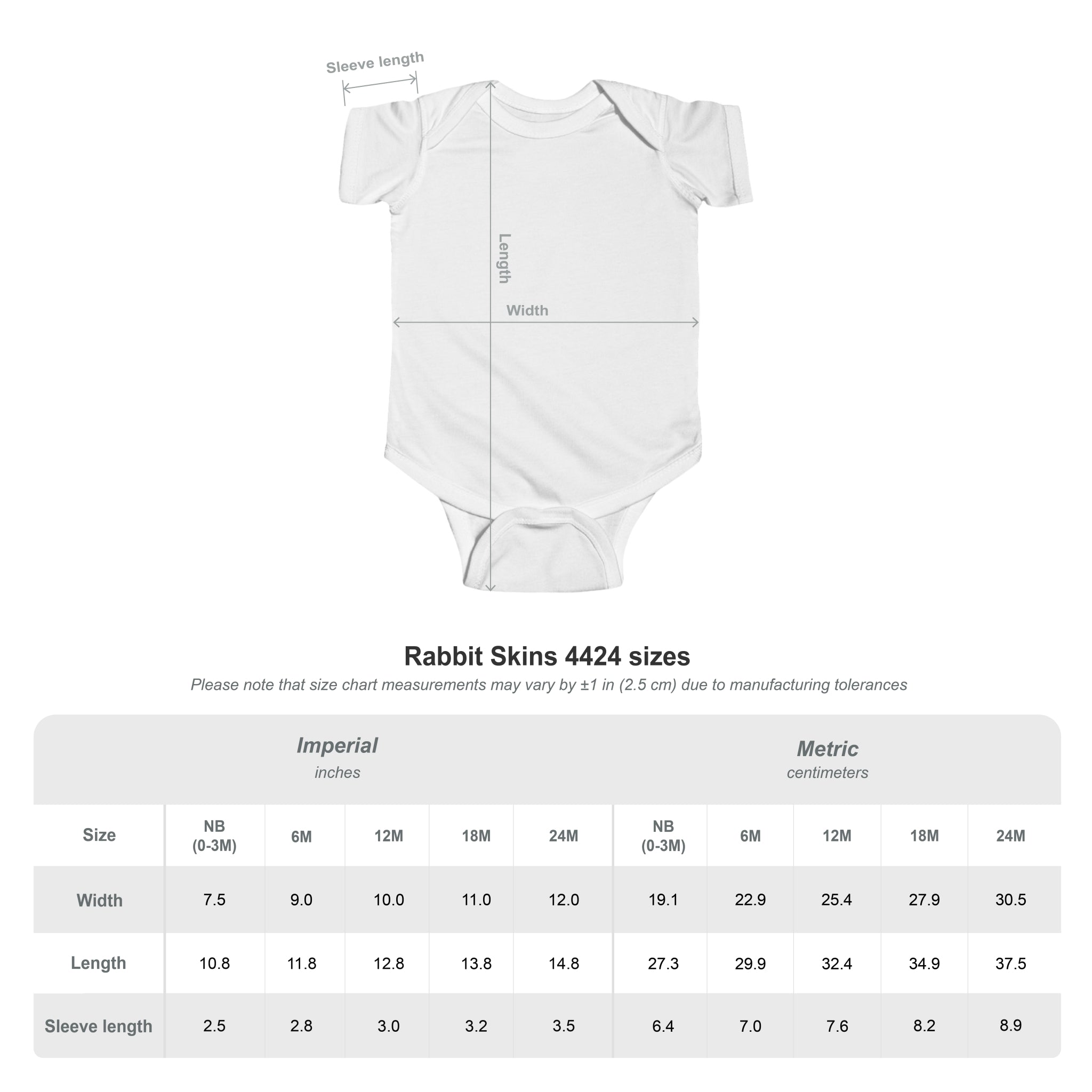 Baby Grow Infant Bodysuit